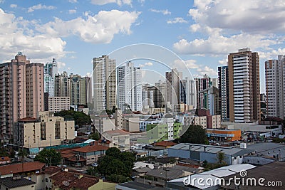 Buildings in Goiania Editorial Stock Photo