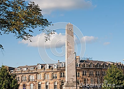 Buildings of harrogate Stock Photo