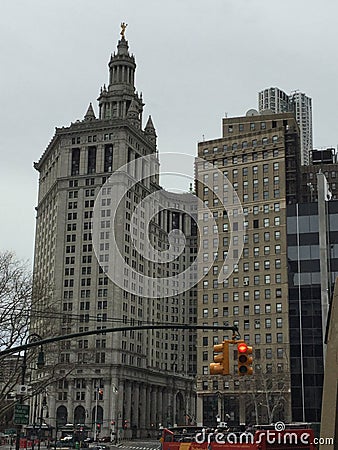 Buildings in New York Editorial Stock Photo