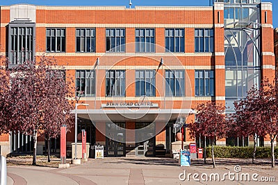 Buildings on the SAIT campus in Calgary Editorial Stock Photo