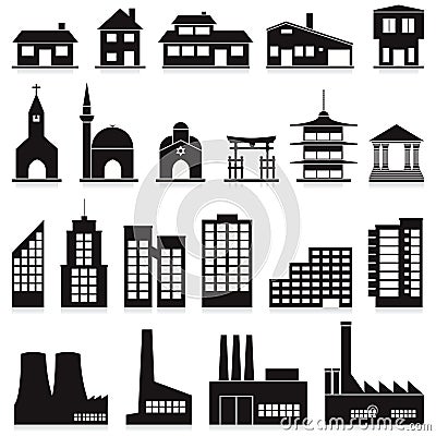 Buildings Vector Illustration