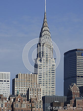 USA. New-York. Chrysler Building Editorial Stock Photo