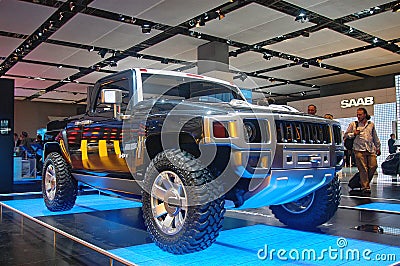 Hummer H3T concept (2004) Editorial Stock Photo