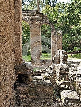 Sugar Mill Ruins Stock Photo