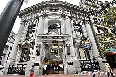 Union Trust Company of San Francisco building, 1. Editorial Stock Photo