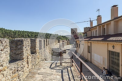 Buitrago del Lozoya, Spain Editorial Stock Photo