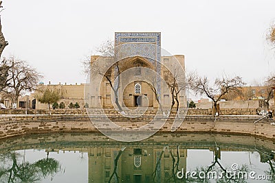 Bukhara, Uzbekistan. December 2022. Labi House Editorial Stock Photo