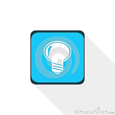 Bulb icon,sing, illustration Cartoon Illustration