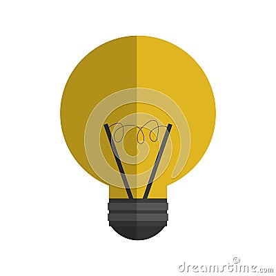 Bulb light icon Vector Illustration