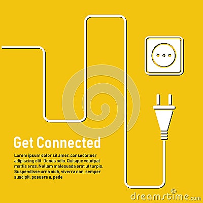 Bulb light idea. Vector Illustration