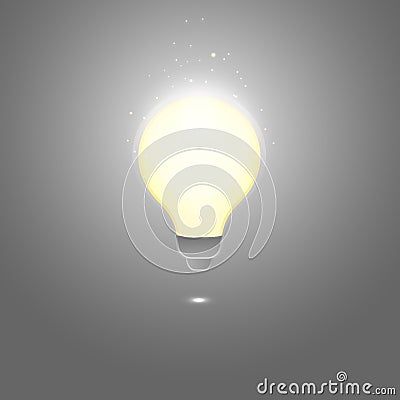 Bulb light Vector Illustration