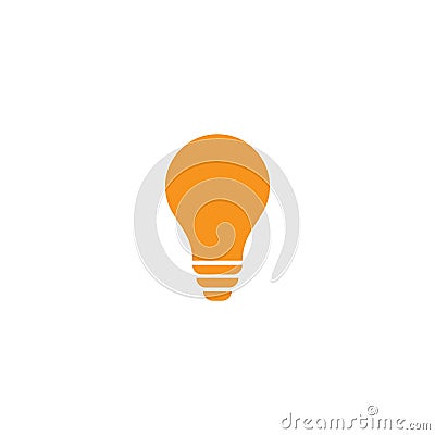 Bulb logo vector Vector Illustration