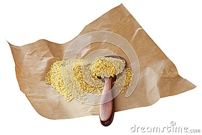 Bulgar or Burghul Wheat Stock Photo