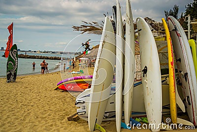Bulgaria, Saint Vlas: View on bay of Sunny beach resort, Nessebar, Bulgaria Editorial Stock Photo