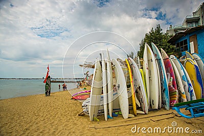 Bulgaria, Saint Vlas: View on bay of Sunny beach resort, Nessebar, Bulgaria Stock Photo