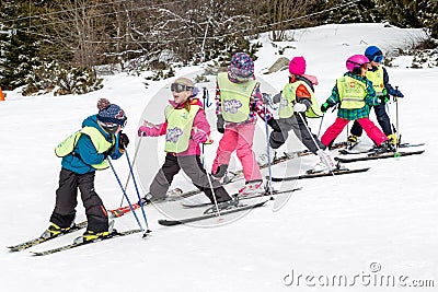 BULGARIA SOFIA VITOSHA SKI Editorial Stock Photo