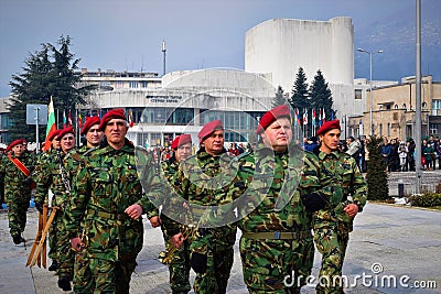 Bulgarian military Editorial Stock Photo