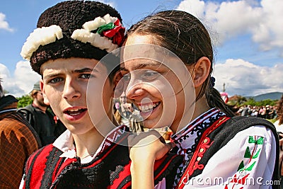 Bulgarian traditional festival Editorial Stock Photo