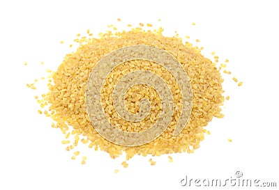 Bulgur wheat Stock Photo