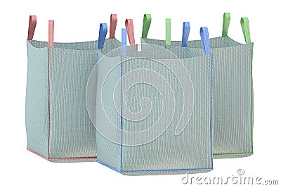 Bulk bags Stock Photo