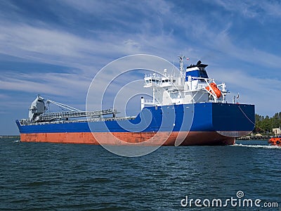 Bulk carrier Stock Photo