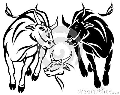 Bull Vector Illustration