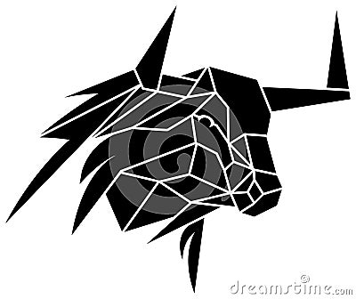 Bull head Vector Illustration