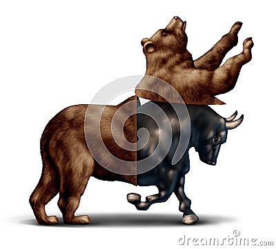 Bull Market Concept Stock Photo