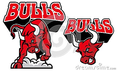 Bull mascot Vector Illustration