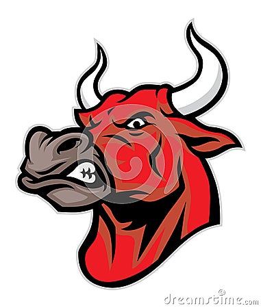 Bull mascot Vector Illustration