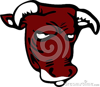 Bull's head Vector Illustration