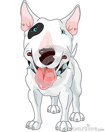 Bull Terrier Vector Illustration
