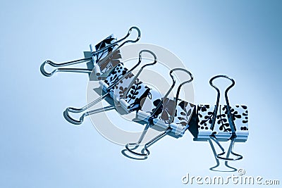 Bulldog clip flower - ambiance Stock Photo