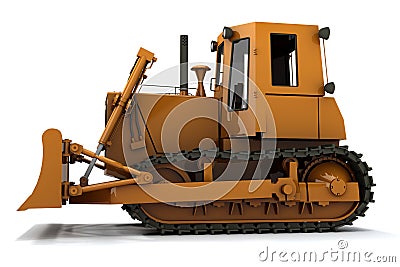 Bulldozer Stock Photo