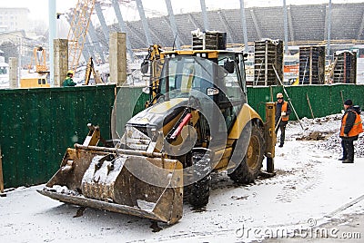 Bulldozer Editorial Stock Photo