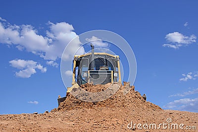 Bulldozer Stock Photo