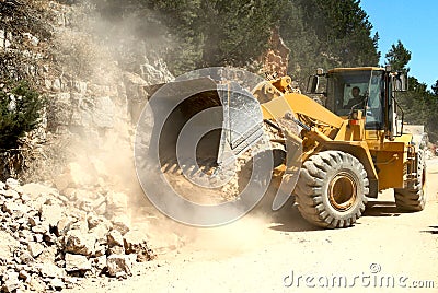 Bulldozer Stock Photo
