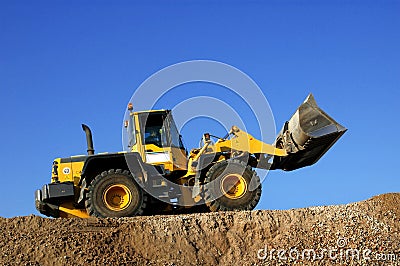 Bulldozer Stock Photo