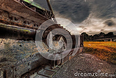 Bulldozer Stock Photo