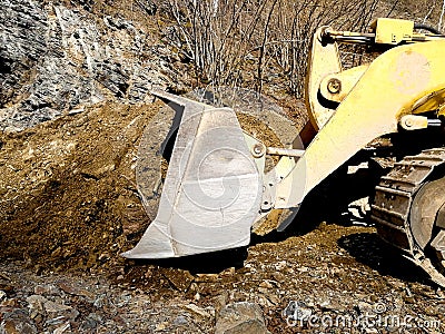 Bulldozer Stock Photo