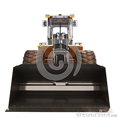 Bulldozer loader Stock Photo