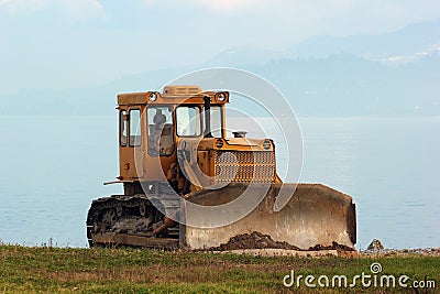 Bulldozer Stock Photo