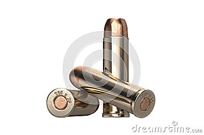 Bullet gun ammo Stock Photo