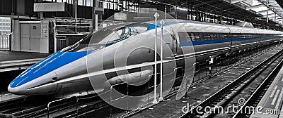 Bullet Train Stock Photo