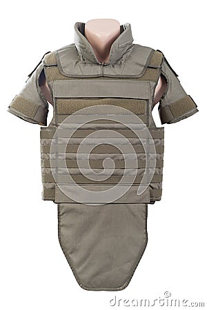 Bulletproof vest Stock Photo