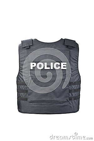 Bulletproof vest Stock Photo