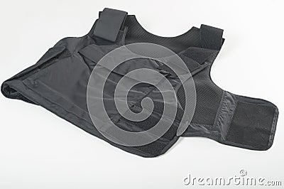 Bulletproof vest isolated Stock Photo