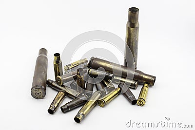 Bullets shells Stock Photo