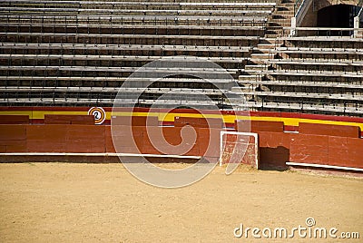 Bullfight arena of Valencia, Spain Editorial Stock Photo