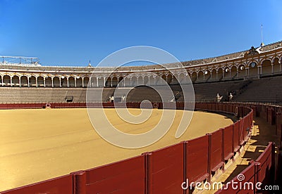 Bullfight Ring Stock Photo
